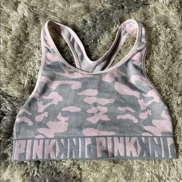 Pink Sports Bra - Picture 1 of 2